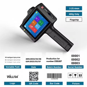 Willita高速ドライインク25.4mmハンドヘルドインクジェット印刷機金属プラスチックQRコードバッチマーキング - Product Image 3