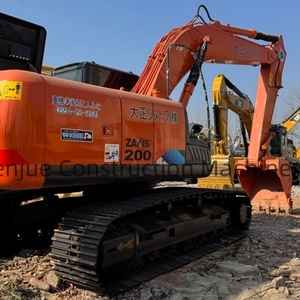 Excavatrice Hitachi 200 ZX200-3G d'occasion, moteur Isuzu, excavatrice Hitachi EX200 de 20 tonnes d'occasion, machine Hitachi Zx200 d'origine japonaise - Product Image 2