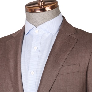 Traje a Medida Aoshi MTM para Hombre, Abrigo de Lana y Pantalón, Ropa Elegante y Entallada para Hombre, Venta al por Mayor, para Negocios, Fiestas de Verano - Product Image 2