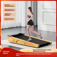 Nouveau tapis de course électrique POWER MAX P10 pour la maison, en bois massif, moteur 2,0 CV, inclinaison à 3 niveaux, design écologique, écran LED, pliable