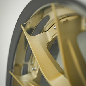 Ruedas forjadas de 2 piezas, cara dorada cepillada de 17-26 pulgadas con labio cromado, aleación cóncava profunda, rendimiento personalizado para <span class=keywords><strong>BMW</strong></span> <span class=keywords><strong>M8</strong></span> Audi RS6 <span class=keywords><strong>GTR</strong></span> - Product Image 6