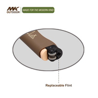 Briquet à silex MK, briquet laser personnalisé, briquets personnalisés en gros, briquets torche au butane