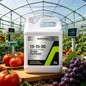 15-15-30 <span class=keywords><strong>NPK</strong></span> <span class=keywords><strong>Engrais</strong></span> rapide pour tomates et raisins 30% Potassium pour fruits plus gros, couleur plus riche, teneur en sucre améliorée, longue durée de conservation - Product Image 3