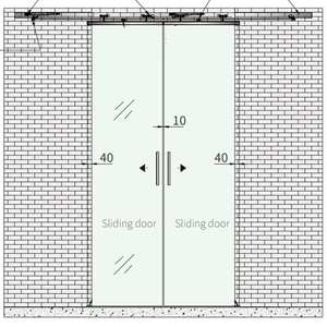 <span class=keywords><strong>Prix</strong></span> de gros Design moderne Cadre en aluminium enduit de poudre Porte en <span class=keywords><strong>baie</strong></span> <span class=keywords><strong>vitrée</strong></span> Porte <span class=keywords><strong>coulissante</strong></span> en aluminium à <span class=keywords><strong>double</strong></span> couche de verre - Product Image 3