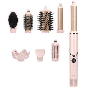 Ensemble de Styling Capillaire Pliable 8-en-1 à Air Chaud, Sèche-<span class=keywords><strong>Cheveux</strong></span> Professionnel Sans Balais Haute Vitesse 110000 tr/min, Multi-Styler et <span class=keywords><strong>Brosse</strong></span> Auto-Bouclante - Product Image 1