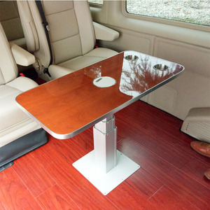 Mesa de comedor de café de altura ajustable multifuncional, mesa elevadora <span class=keywords><strong>RV</strong></span> para <span class=keywords><strong>RV</strong></span> Van Motorhome Camper - Product Image 3