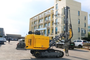 Ornato Diesel cingolato trivellazione rotatoria 90-100mm di diametro Max 20m di profondità per l'estrazione dell'oro e la perforazione di fori di scoppio della cava - Product Image 6