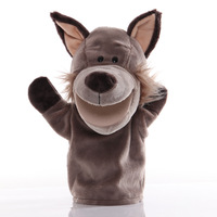 Set Boneka Tangan Anak dengan Mulut yang Dapat Bergerak, Mainan Hewan Plush untuk Balita, Pertunjukan Teater, Hadiah Ulang Tahun, Isian Keranjang Paskah
