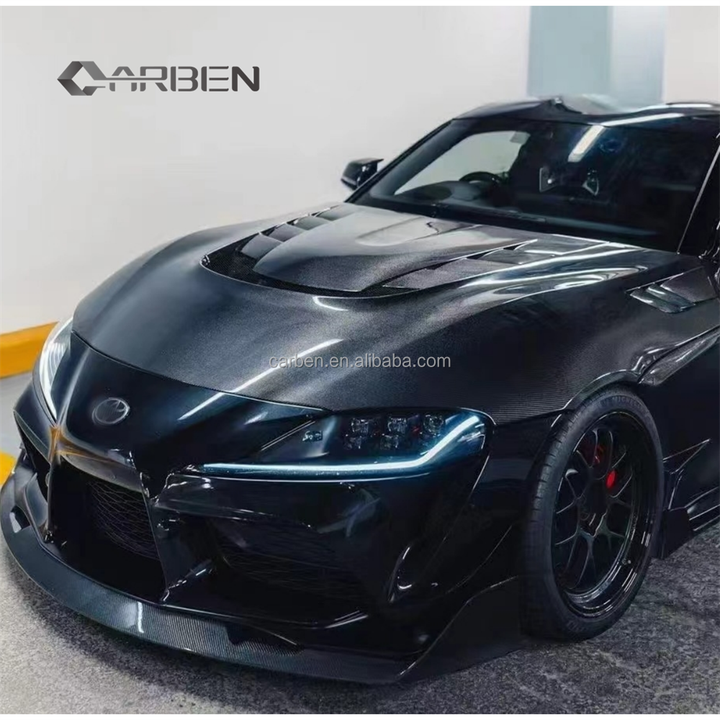 Varis-style hood for Supra A90/A91