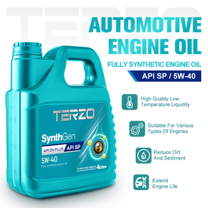 น้ำมันเครื่องสังเคราะห์แท้ TERZO SynthGen 5W40 สำหรับเครื่องยนต์เบนซิน API SP API SN PLUS สำหรับรถยนต์เทอร์โบยุโรป - Product Image 2