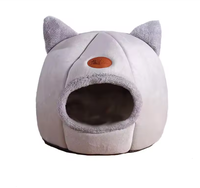 Nouveau lit pour chat confortable pour le sommeil profond en hiver, petit panier, niche pour petit chien, tente pour animaux de compagnie, nid douillet, cama gato