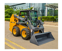 Mini-chargeuse compacte XC7-SR07 durable, chargeuse frontale, chargeuse compacte pour travaux municipaux, entretien des routes et des jardins