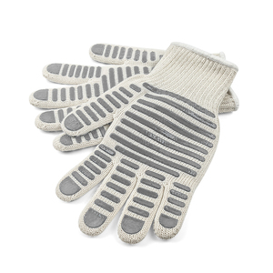 <span class=keywords><strong>Gant</strong></span> de four <span class=keywords><strong>anti</strong></span>-<span class=keywords><strong>chaleur</strong></span> Doublure en coton en fibre d'aramide Gants de <span class=keywords><strong>barbecue</strong></span> résistants à la <span class=keywords><strong>chaleur</strong></span>, gris - Product Image 6