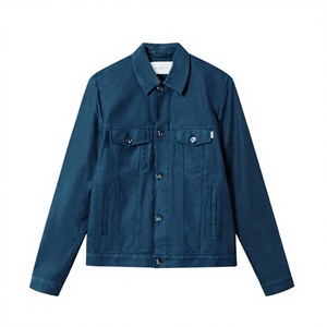 Custom Vintage <b>Canvas</b> Winter Hooded Quilted Windproof Casual OEM Service <b>Men's</b> Workwear <b>Jackets</b> - Product Image 3