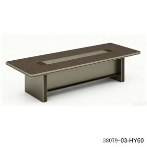 Escritorio de Oficina Rectangular Moderno de Madera 38079-03-HY60, Mueble Comercial de Diseño Contemporáneo Independiente - Product Image 1