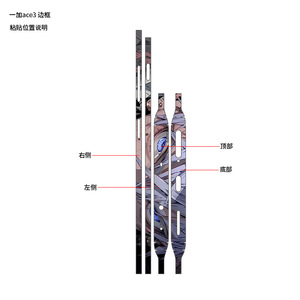 Fundas para Teléfonos Móviles OnePlus con Diseño de Personajes de Dibujos Animados, Película Protectora Adhesiva, Cubierta Trasera, Calcomanía Decorativa - Product Image 4