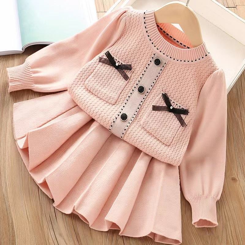 anni vestiti invernali per bambini lunghi ragazze due