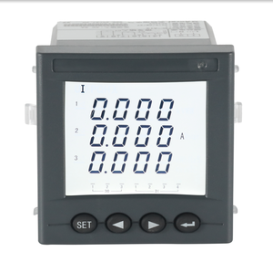Acrel AMC72-AI3 Programmable Power <strong>Meter</strong> Three Phase Ammeter LED Display 0.5 Class Input AC 1A or 5A Optional RS485 - Product Image 2