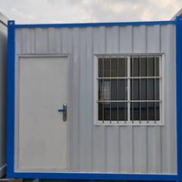 Maison conteneur préfabriquée modulaire à structure en acier, empilable sur 2 étages, pour logement de personnel et camp de travailleurs