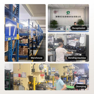 مصنع العلب المعدنية هيكل ألومنيوم مخصص تصنيع الصفائح المعدنية ختم هيكل معدني منحني - Product Image 5