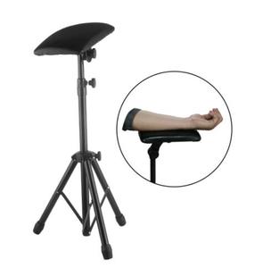 Supporto Poggiabraccio per Tatuaggi in Ferro, Treppiede Pieghevole, Sedia Poggiabraccio e Gambe per Tatuaggi, Completamente Funzionale per Forniture da Lavoro, Sgabello da Letto - Product Image 1
