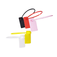 Sceau de sécurité antivol jetable, nouveau logo imprimé, attache plastique inviolable pour vêtements, étiquettes, sacs