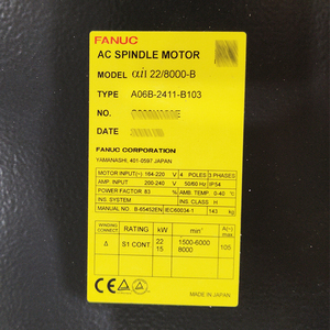 A06B-2411-B103 AiI 22/8000-B Motor de Husillo AC FANUC - Product Image 2
