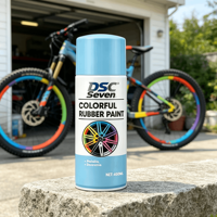 Peinture en aérosol caoutchouc 400ml, peinture liquide acrylique en spray, peinture caoutchouc pour changement de couleur de pneus, peinture automobile caoutchouc