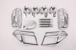 Accesorios para Carrocería Cromados, Cubiertas para Manijas y Faros, Adhesivos para Auto WZXD 2007 para NAVARA D40 - Product Image 3