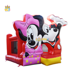 Château gonflable Mickey Mouse, thème Disney pour les fêtes d'anniversaire et les aires de jeux intérieures - Product Image 1