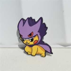 Yibo - Broche de Anime Japonés Clásico de la Serie Elf D6, Accesorio para Mochila Escolar, Esmalte con Impresión UV, Metal Plateado - Product Image 3