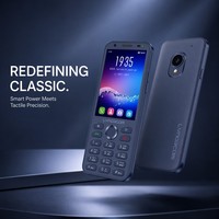 Teléfono Kosher con Botones, Octa Core Helio G81, Pantalla HD de 3.54 Pulgadas, 4G LTE, Doble SIM, Android 14, Carga Rápida, NFC, Batería de Larga Duración, Llamadas y Mensajes