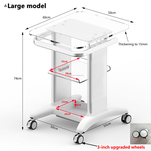 Carrito de Salón de Belleza y Spa en Gran Promoción, Mesa con Ruedas para Equipos de Láser de Carbón, IPL, YAG y DPL - Product Image 3