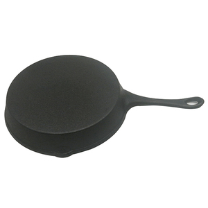 Customized Food-Grade Cast Iron <strong>Frying</strong> and <strong>Grill</strong> <strong>Pan</strong> with <strong>Enamel</strong> Coating <strong>Pans</strong> - Product Image 4