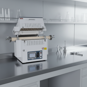 فرن أنبوبي دوار للمعالجة الحرارية والتلبيد بدرجة حرارة 1200 درجة مئوية، فرن أنبوبي للمختبرات والجامعات ومؤسسات البحث - Product Image 1