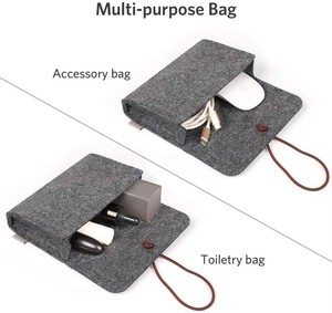 Betterconn 16 pouces 11 12 13 15 pouces pour <span class=keywords><strong>Macbook</strong></span> housse de protection de luxe en feutre pour ordinateur portable - Product Image 6