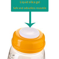 PP/PPSU-Material 180ml Kapazität Auswahl der Muttermilch-Aufbewahrung flasche für Baby-und Kinder fütterung produkte