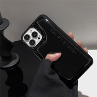 Coque Souple Minimaliste INS Style Savon Couleur Unie pour iPhone 16 15 14 Pro 13 Pro