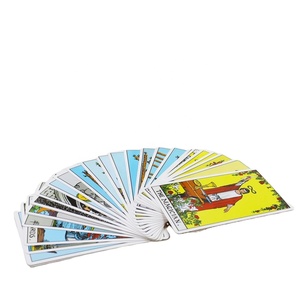 工場直販 カスタム英語タロットカードデッキセット ガイドブック付き カスタムタロットカード卸売 - Product Image 1