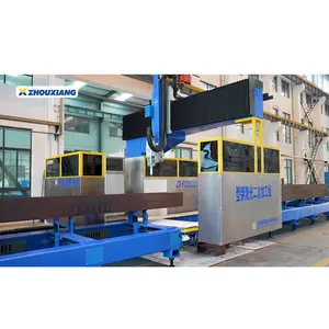 Comprehensive Steel Construction Cnc I Beam Drilling Cutting Machine For I And H Beams