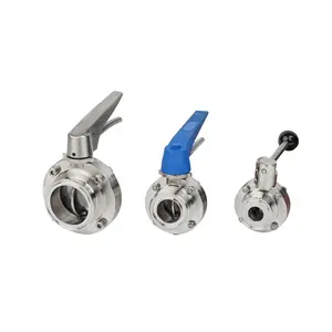 Butterfly Valve Tri Clamp Hygienic
