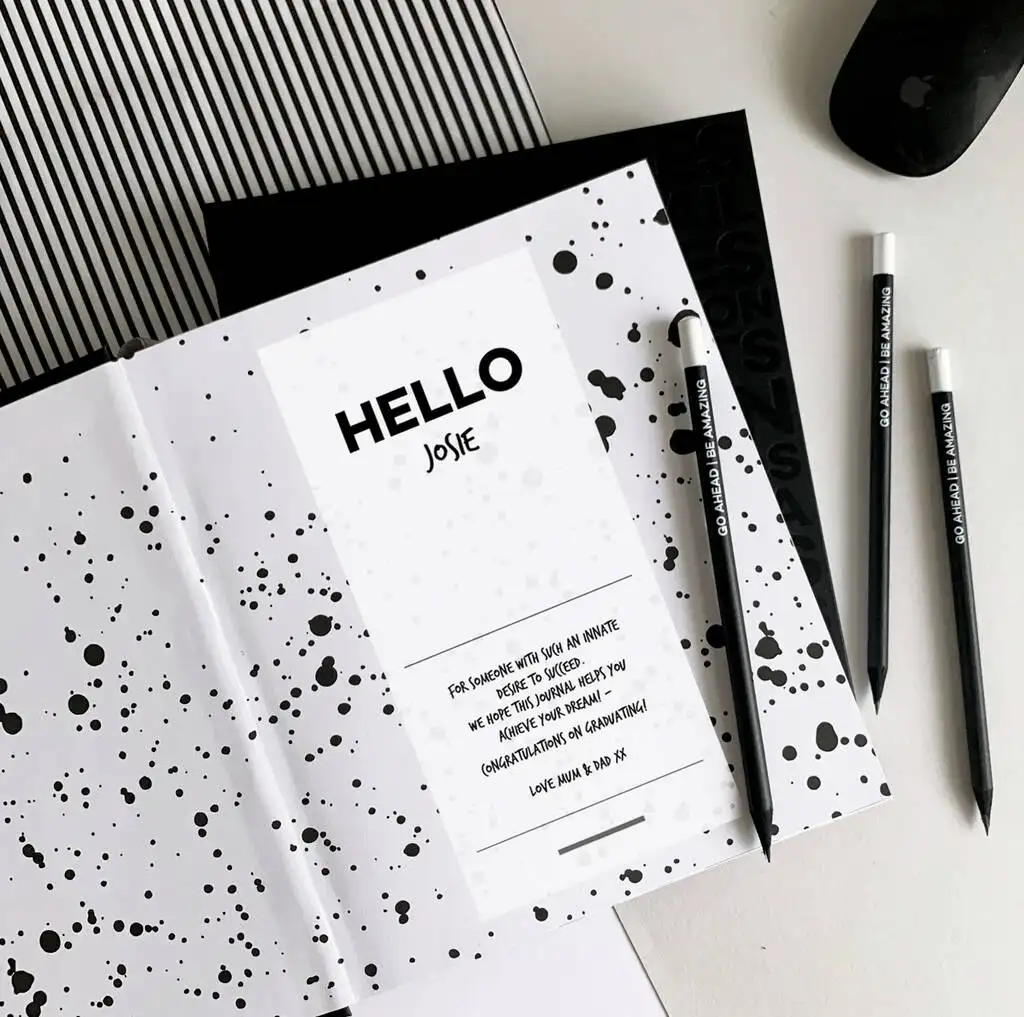 LABON – planificateur et carnet de notes personnalisé en papier, couverture en relief, liste de tâches