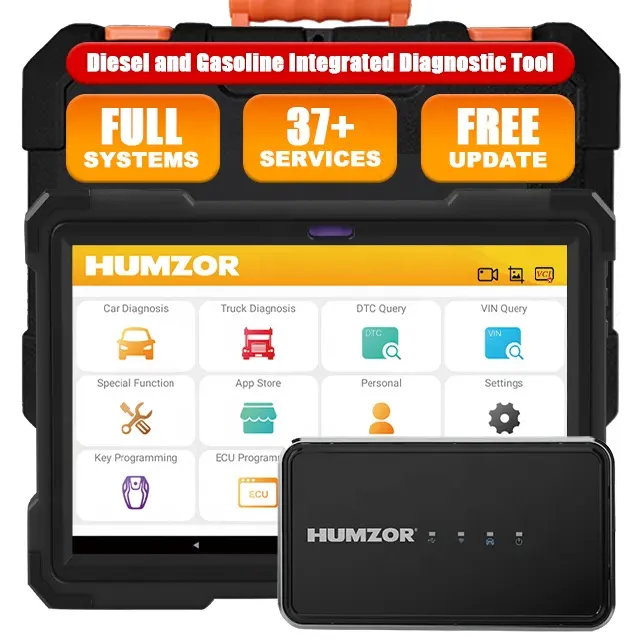 Populaire Humzor N 666S Lees/Schone Codes Auto Obd2 Scanner 2-In-1 Diagnostisch Hulpmiddel Voor Auto 'S En Vrachtwagens