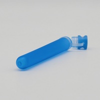 Tube en plastique conique de qualité alimentaire PP, étanche à l'humidité, avec bouchon à rabat et forme de cône