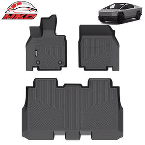 Tapis de sol TPE pour Tesla Cybertruck 2024-2025, tapis toutes saisons, sur mesure, moulés en 3D, antidérapants, de remplacement - Product Image 1