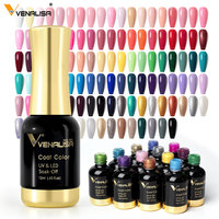 Venalisa Hema Free Nouveau Vernis à Ongles Gel UV 12ml pour Manucure, Nail Art, Acrylique, French Manucure, Soak Off, Laque, Émail, Paillettes