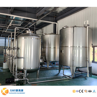 Système de traitement de l'eau potable par osmose inverse (RO) avec filtration, PLC et pompe, capacité de 5000 L/heure