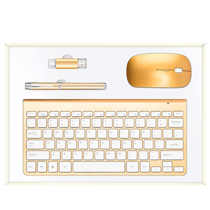 Souvenir Items Keyboard with Mouse with USB Drive with Pen and <strong>Bluetooth</strong> <strong>Speaker</strong> Set for Business Gifts for Clients with logo - Product Image 2