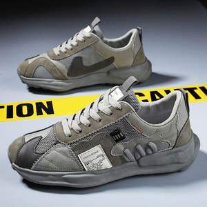 Chaussures de marche pour hommes style Forrest Gump, nouvelle collection été 2026, en maille respirante, confortables, pour le sport et les loisirs, à semelle épaisse, tendance papa - Product Image 3