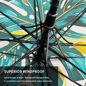 Wholesale Large Fiberglass 190T 210T 260T Polvester Golf <b>Umbrella</b> Straight Design Business Gift Rain <b>Umbrellas</b> - Product Image 4